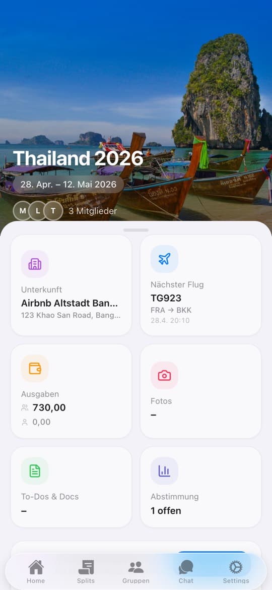 Trip Dashboard